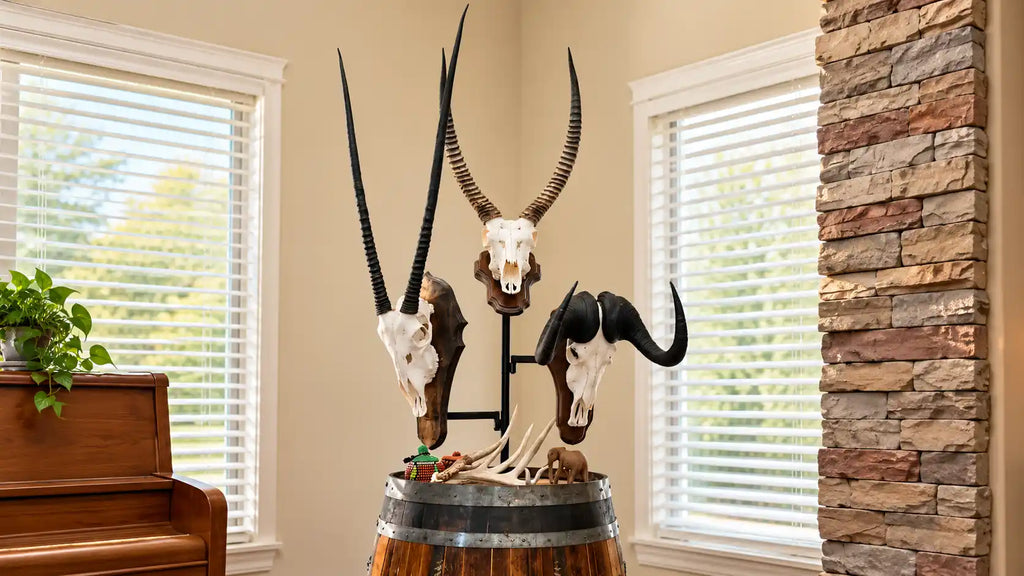 European Skull Mounts: Display Ideas Beyond a Shelf